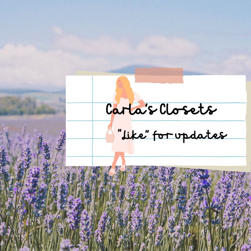 Join us live @ Carla's Closet